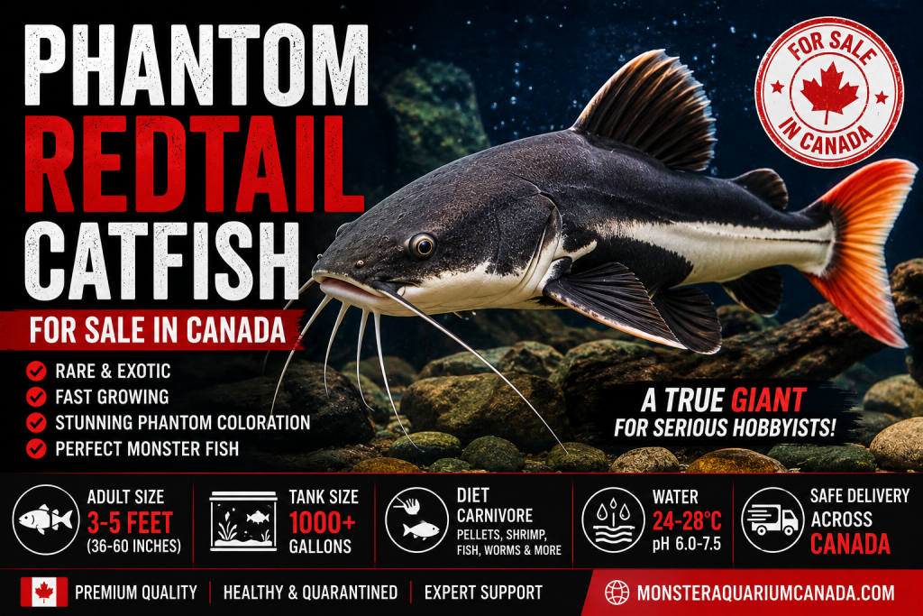 Phantom Redtail Catfish for Sale in Canada (2026 Guide)