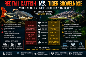 Redtail Catfish vs. Tiger Shovelnose: Which Monster Fish Is Right for Your Tank?
