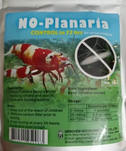 No Planaria 20 Gallon Single Dose Canada | Natural Planaria Treatment for Shrimp Tanks