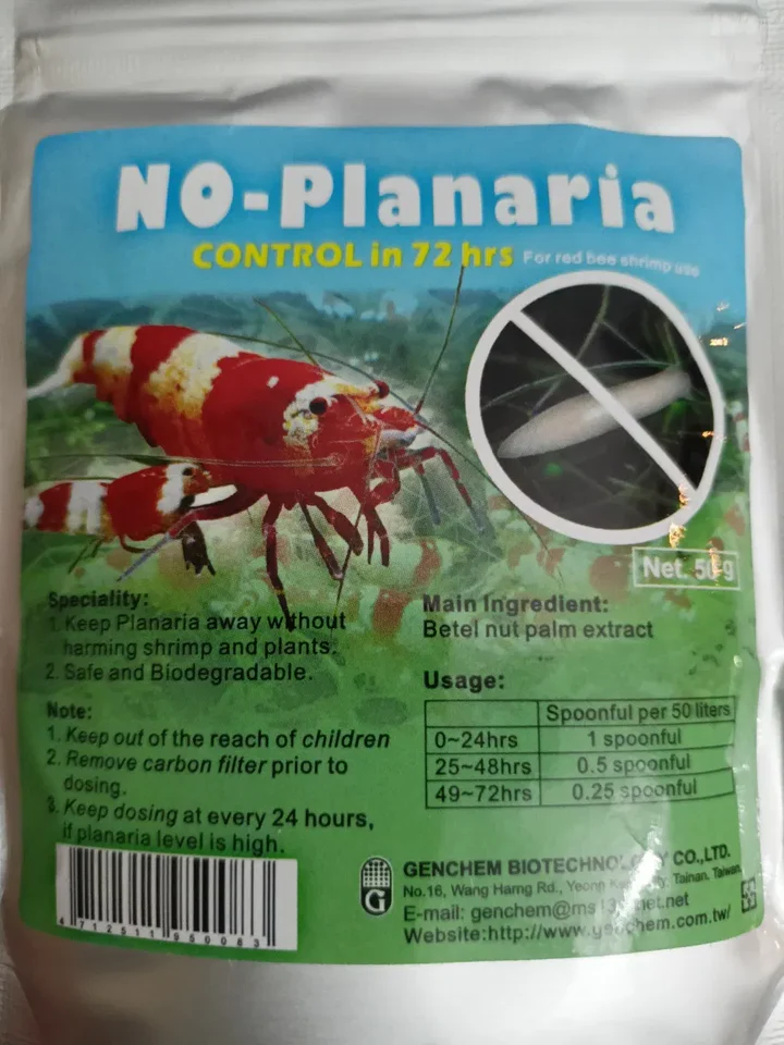 No Planaria 20 Gallon Single Dose Canada | Natural Planaria Treatment for Shrimp Tanks