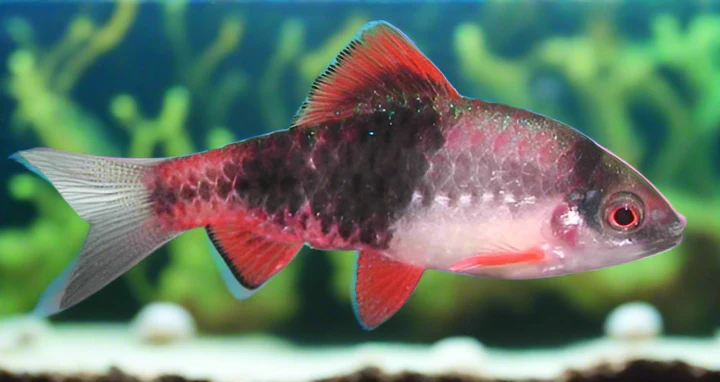 Red Panda Melon Barb (Haludaria fasciata) for Sale Canada | 1.5" Barb